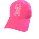 Breast Cancer Ribbon Cap - Hot Pink