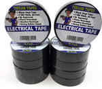 Gaffer Power Electrical Tape - Black Vinyl Electric Tape (1 ROLL) | 7 mil Wire Tape | 3/4 Inch Wide x 66 Foot Long Roll | Flame Retardant, Temperature & Weather Resistant