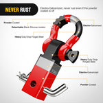 Shackle Hitch Receiver Kit Red