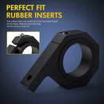 Horizontal Bar Clamp Mount Bracket Kits 2.135”/2.25”/2.375”/2.5” (Pair)