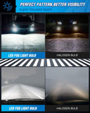 EF2 5202/5201/PS24W/9009/PS19W DRL 60W 6000K Xenon LED Fog Light Bulbs (Pairs)