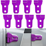 Red Door Hinge Cover Trim Exterior Accessories 8PCS for Jeep Wrangler JL JLU Sports Sahara Freedom Rubicon Unlimited Gladiator JT