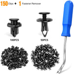 150 Pcs Car Push Retainer Clips Kits Door Clip Panel Audio Video Dashboard Dismantle