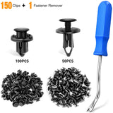 150 Pcs Car Push Retainer Clips Kits Door Clip Panel Audio Video Dashboard Dismantle