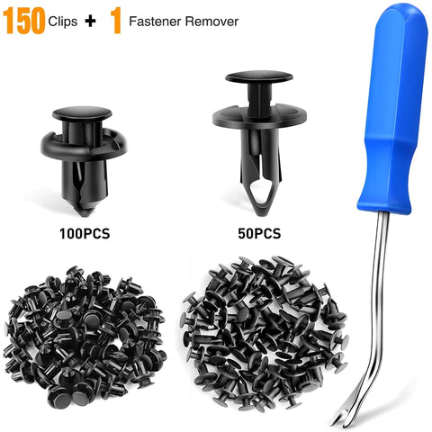 150 Pcs Car Push Retainer Clips Kits Door Clip Panel Audio Video Dashboard Dismantle