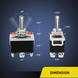 6Pin ON-OFF-ON DPDT Toggle Switch