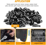 150 Pcs Car Push Retainer Clips Kits Door Clip Panel Audio Video Dashboard Dismantle