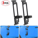 Door Hinge Steps For 2007-2017 Jeep Wrangler JK JKU & 2018-2020 Jeep Wrangler JL JKU (Pair)