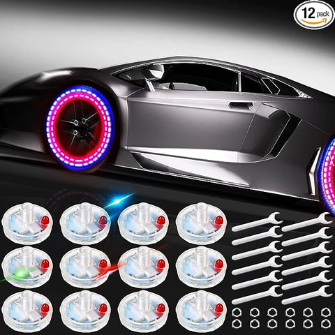 Car Tire Lights Wheel Valve Stem
