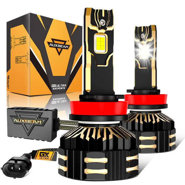GX-PRO Series 35000LM 190W LED Headlight Bulbs 6500K Cool White 🆕 GX-PRO Series 35000LM