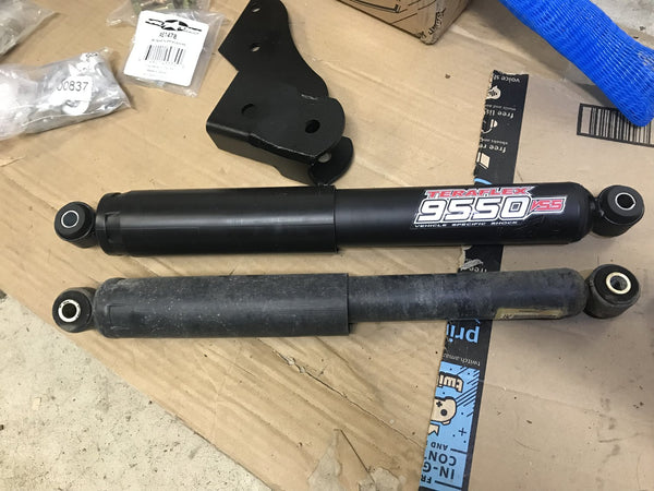 Teraflex 1513001 9550 VSS Steering Stabilizer for 97-18 Jeep Wrangler TJ & JK