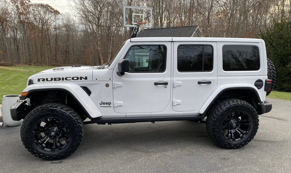 Fuel® Off-Road D560179026 Vapor Wheel In 17x9 with 4.50in Backspace Matte Black for 07-25 Jeep Wrangler JK, JL, & Gladiator JT
