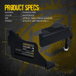 Xprite Front Foot Pegs for 2018+ Jeep Wrangler JL