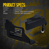 Xprite Front Foot Pegs for 2018+ Jeep Wrangler JL