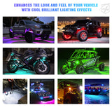 Multi-Color RGB-W LED Rock Lights | Discovery Plus Series