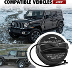 Gas Cap Fuel Tank Cap Replacement For 2003-2018 Jeep Wrangler JK/TJ