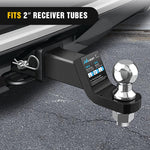 Hitch Ball Mount w/ 2" Ball Mount | 5/8" Hitch Pin Clip