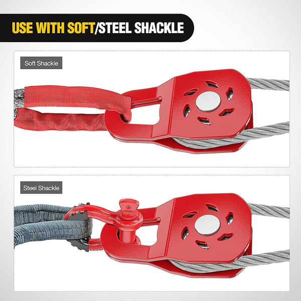 10 Ton Heavy Duty Winch Snatch Block