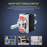 6Pin ON-OFF-ON DPDT Toggle Switch