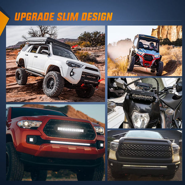 31" 150W 14500LM Slim Spot/Flood Led Light Bar