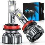 E30 H11/H9/H8 70W 14000LM 6500K IP67 LED Headlight Bulbs (Pairs)