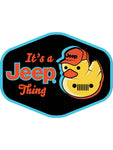 Sticker - Jeep® Duck Grille Hex