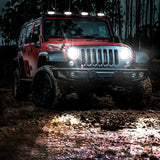 7" Round LED Headlight High Low Beam For Jeep Wrangler JK TJ JL CJ 1997-2020 Rubicon Sahara Hummber H1 H2