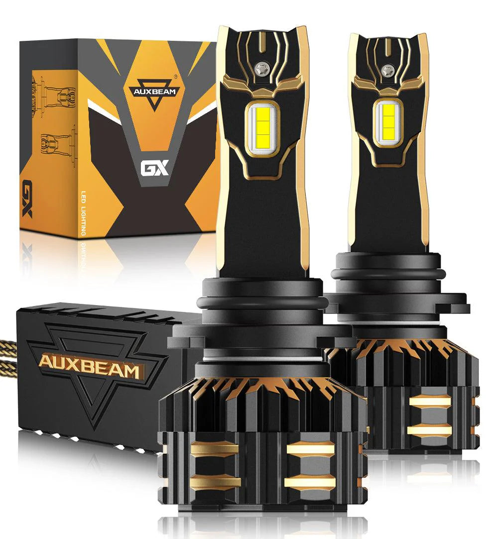 GX SERIES 25000LM 120W LED HEADLIGHT BULBS 6500K COOL WHITE 9006/HB4
