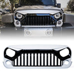 ZS-0085-WK Gladiator Painted Black and White Grille