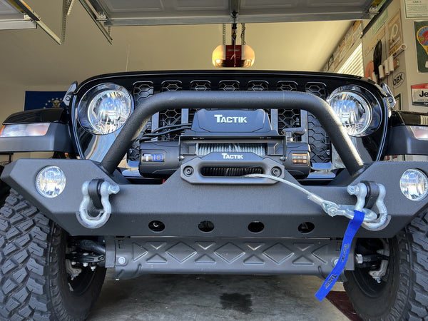 TACTIK T10 High-Performance Winch 10,000 lbs with Steel Cable