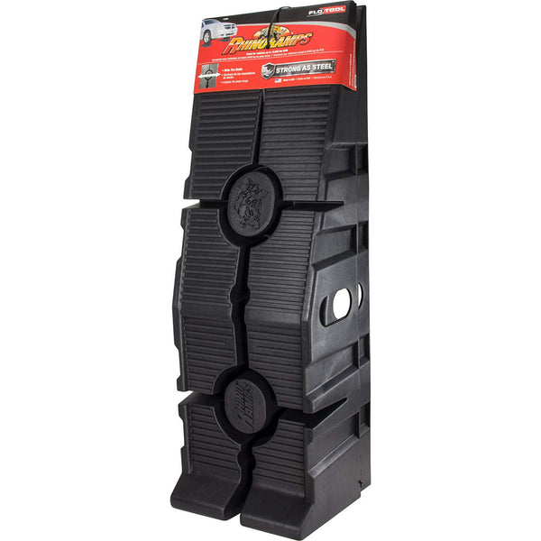 Hopkins RhinoGear RhinoRamps Vehicle Ramp Pair, 12,000lb, Black Resin, GVW Capacity, 11914MI, 2 Pieces