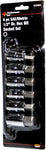 Performance Tool W38886 6 pc Large Hex Bit Socket Set on Rail