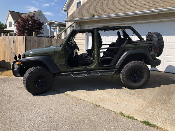 MasterTop Summer Combo Top Plus In Black Diamond for 18-23 Jeep Wrangler JL Unlimited with Hardtop