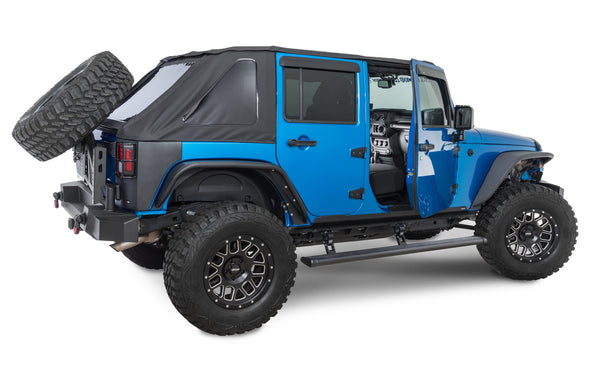 AMP Research 75122-01A PowerStep for 07-18 Jeep Wrangler Unlimited JK 4 Door