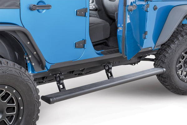 AMP Research 75122-01A PowerStep for 07-18 Jeep Wrangler Unlimited JK 4 Door