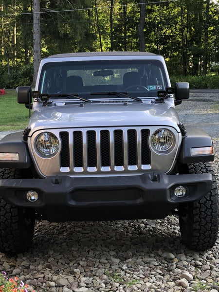 Go Rhino 730231T Windshield Cowl Mount Kit for 18-23 Jeep Wrangler JL Unlimited & Gladiator JT