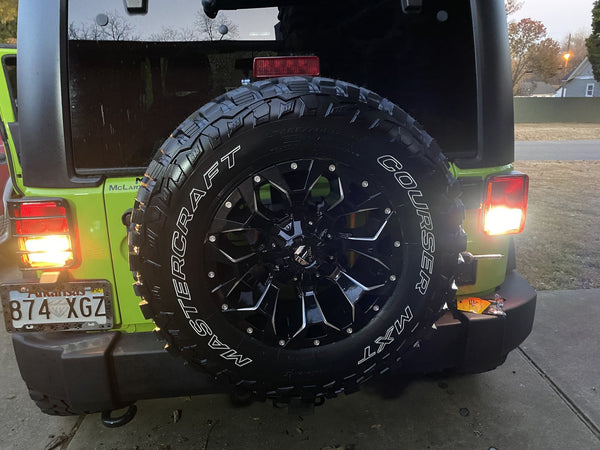 Fuel® Off-Road D576179026 Assault Wheel in 17x9 with 4.5in Backspace Gloss Black for 07-24 Jeep Wrangler JK, JL, & Gladiator JT