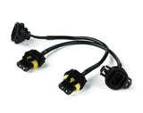 Xprite 5202 ( 2504 H16 ) HID & LED Fog Lights Conversion Adapter Wires For 2007 - 2017 Jeep Wrangler 4" Inch LED Fog Lamps