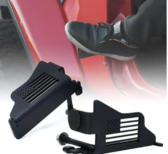 Front Foot Pegs for 2018+ Jeep Wrangler JL