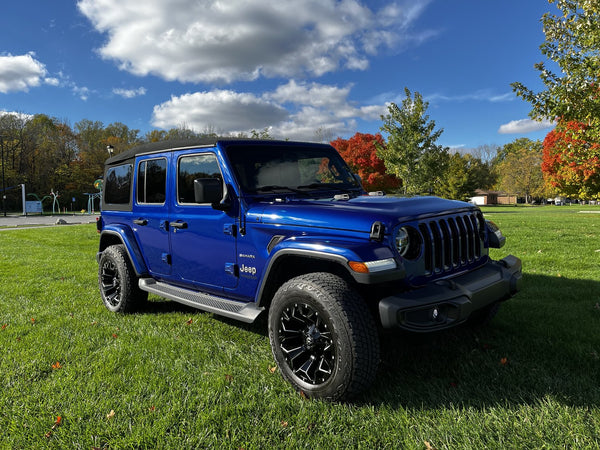 Fuel® Off-Road D576179026 Assault Wheel in 17x9 with 4.5in Backspace Gloss Black for 07-24 Jeep Wrangler JK, JL, & Gladiator JT