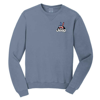 Mens/Unisex Jeep® Wave Crew Sweatshirt