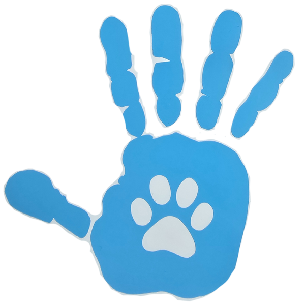 Juliana Wave Paw Print Sticker