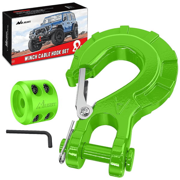 3/8" Grade 70 Winch Hook  orange