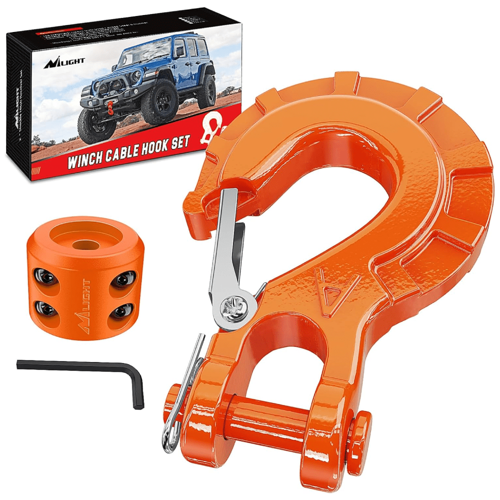 3/8" Grade 70 Winch Hook  orange