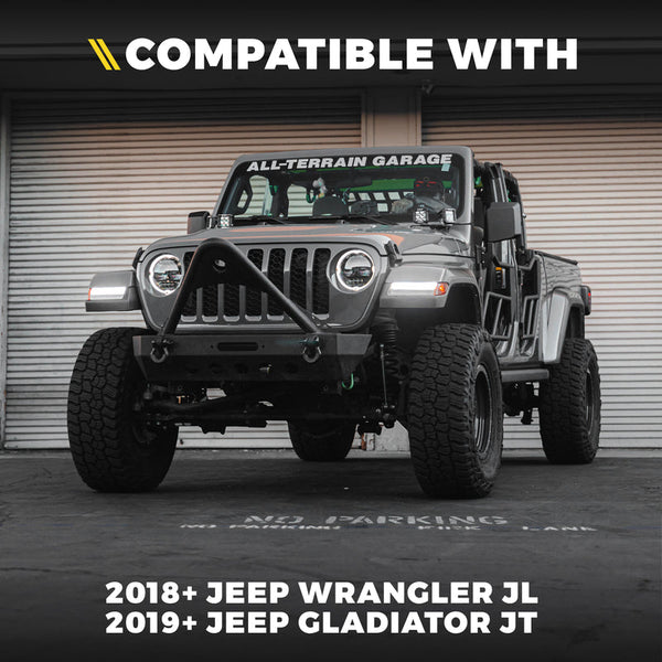 9-Inch Headlights with DRL & Halo Sale price