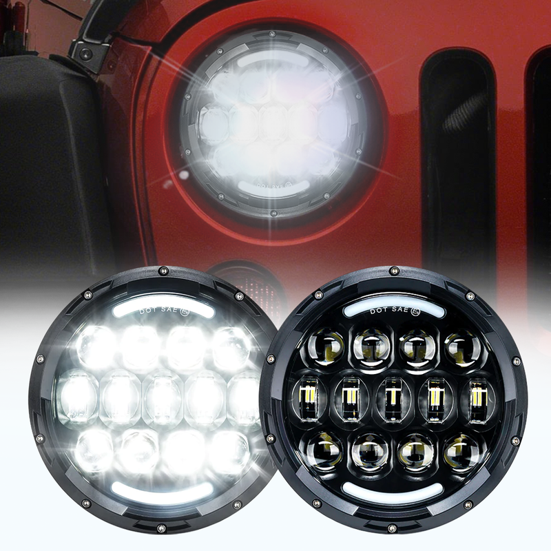 07-18 Jeep Wrangler JK LED Headlights