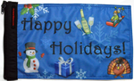 Happy Holidays Flag