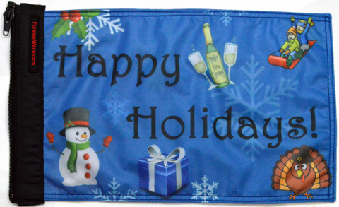 Happy Holidays Flag