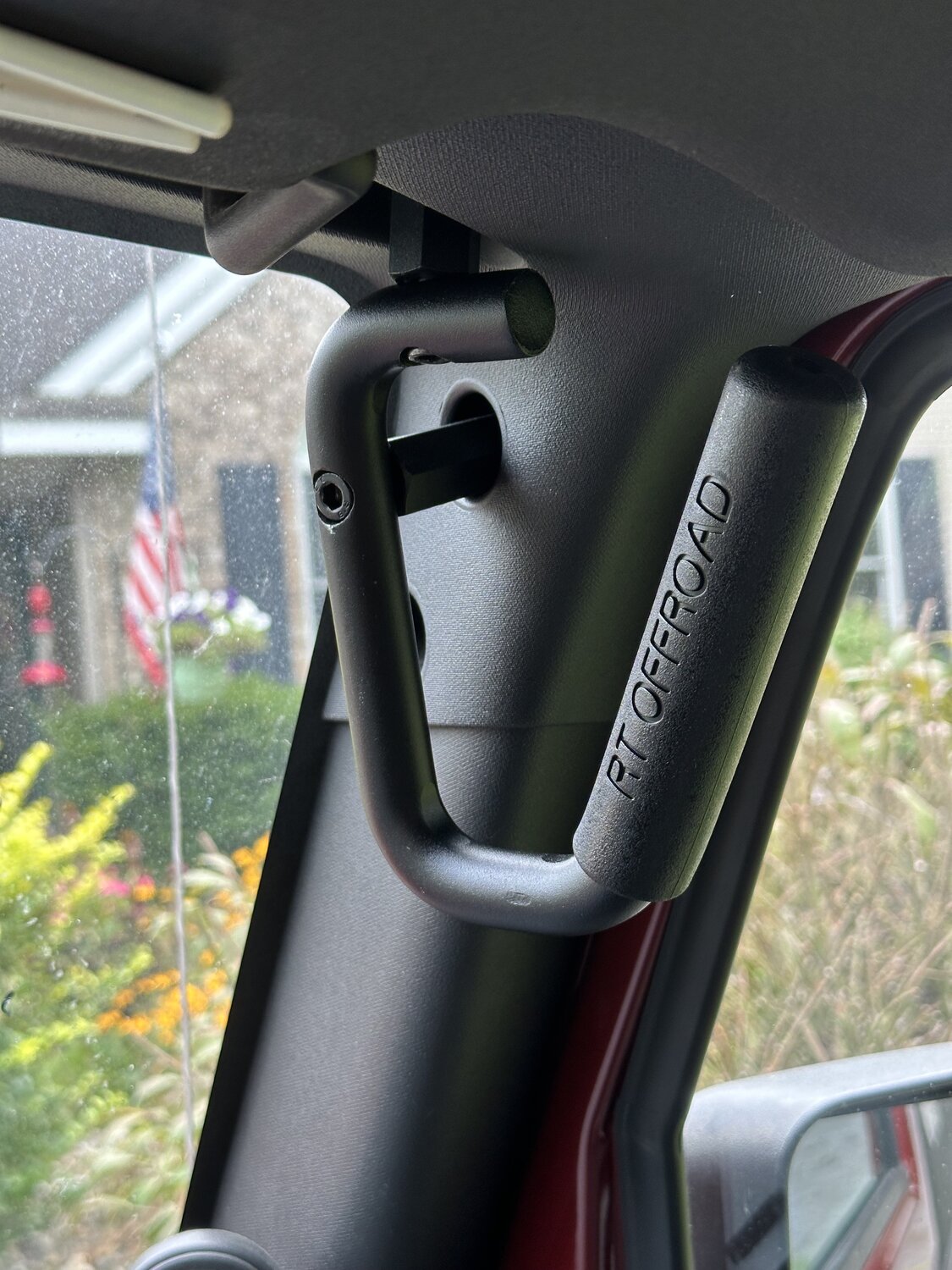 Rugged Ridge 13505.41 Front Steel Grab Handle Set for 07-18 Jeep Wrangler JK