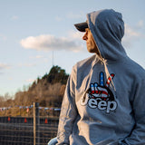 Mens/Unisex Jeep® Wave Hoodie